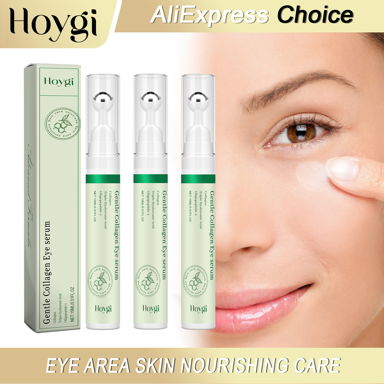 Hyaluronic Acid Serum - HOYGI Collageen Oogserum Anti Wallen Oogzakken