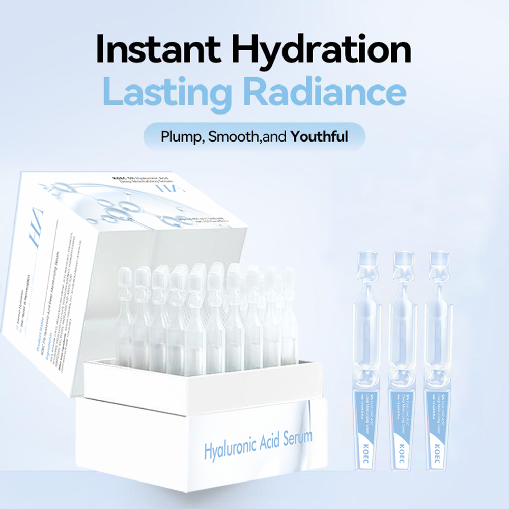Hyaluronic Acid Serum - 30PCs KOEC 5% Hyaluronzuur Diep Hydraterende