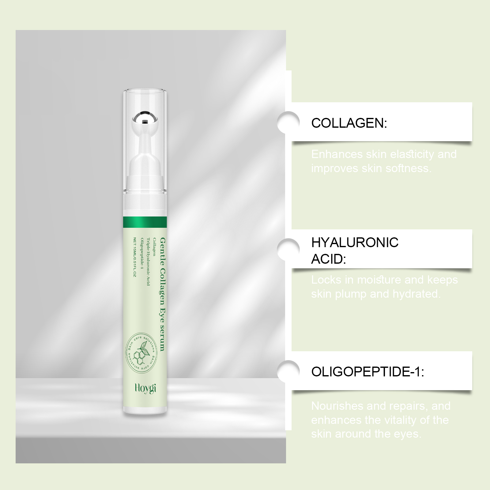 HOYGI Collageen Oogserum Anti  - Hyaluronic Acid Serum recensie en prijs