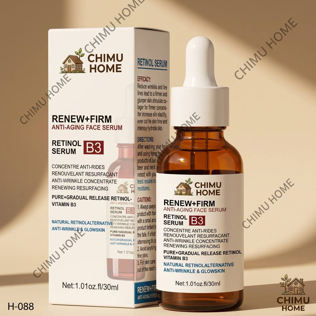 【CHIMU HOME】Retinol B3 gezicht - Hyaluronic Acid Serum recensie en prijs