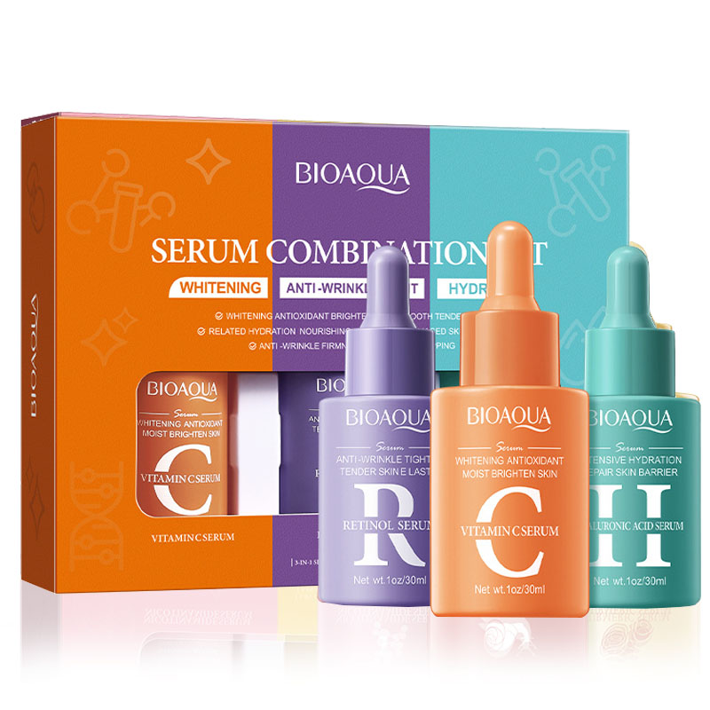 3 stks/set BIOAQUA Vitamine C  - Hyaluronic Acid Serum recensie en prijs