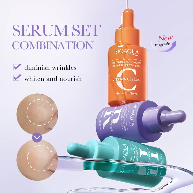3 stks/set BIOAQUA Vitamine C  - Hyaluronic Acid Serum recensie en prijs