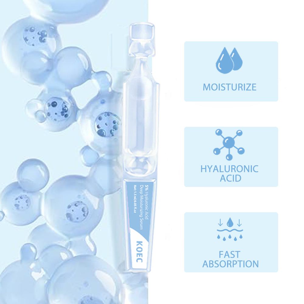 30PCs KOEC 5% Hyaluronzuur Die - Hyaluronic Acid Serum recensie en prijs