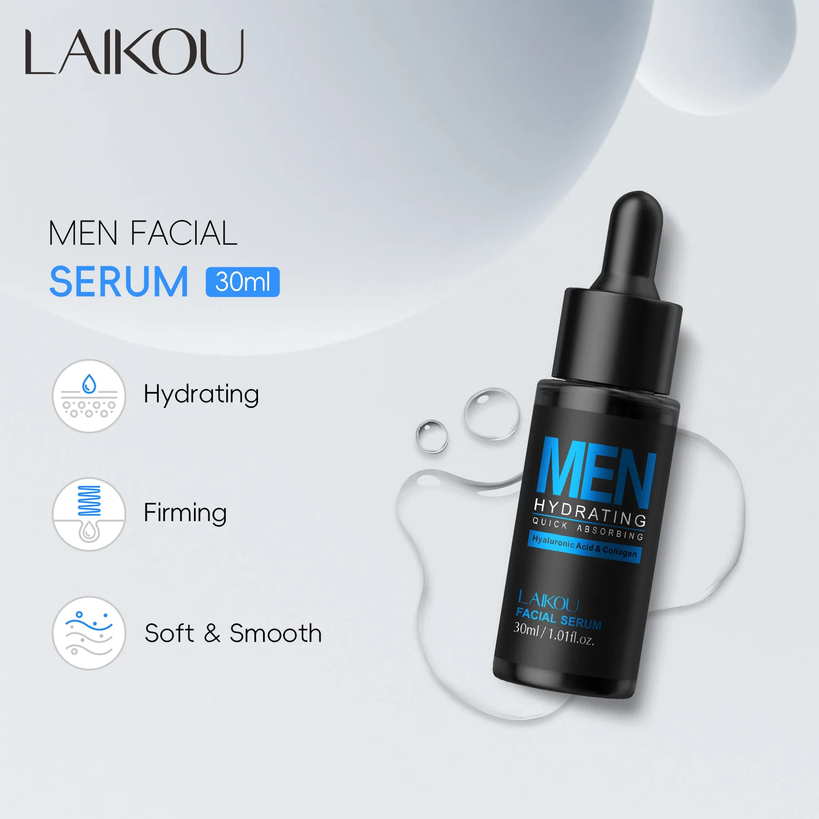 Mens 30ml Gezichtsserum Hydrat - Hyaluronic Acid Serum recensie en prijs