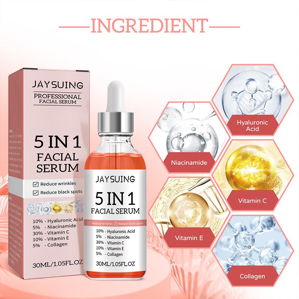 5-in-1 gezichtserum vitamine C - Hyaluronic Acid Serum recensie en prijs